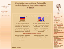 Tablet Screenshot of dr-guenter.de